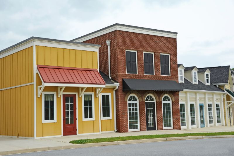 Finished Brick House Exterior