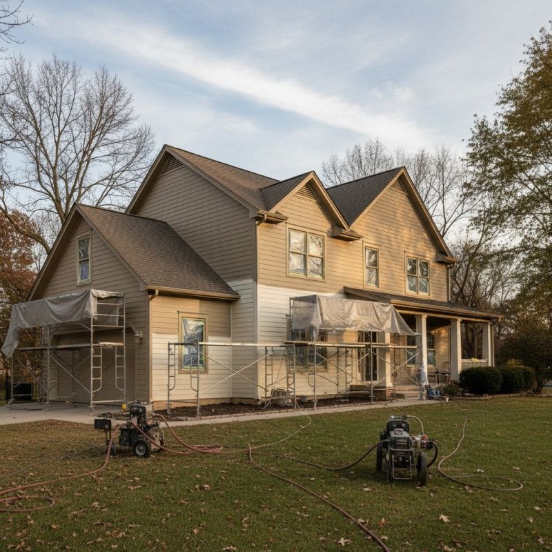 House Siding Painting in Waco, TX